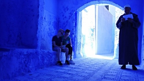 Enter a world of blue in Chefchaouen 