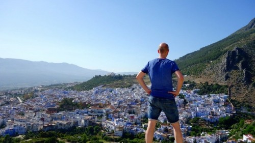 Enter a world of blue in Chefchaouen 