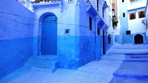 Enter a world of blue in Chefchaouen 