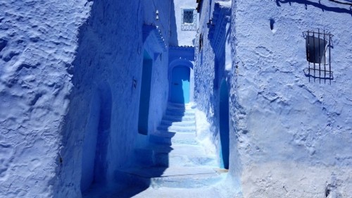 Enter a world of blue in Chefchaouen 