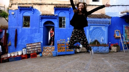 Enter a world of blue in Chefchaouen 