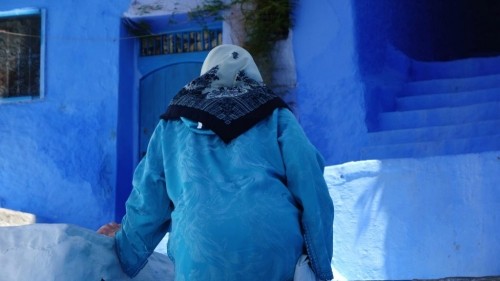 Enter a world of blue in Chefchaouen 