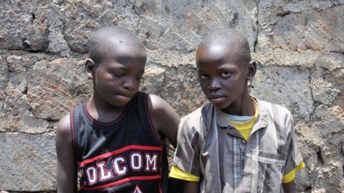 Visiting the Kibera slums in Kenya 