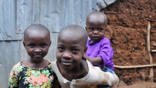 Visiting the Kibera slums in Kenya 