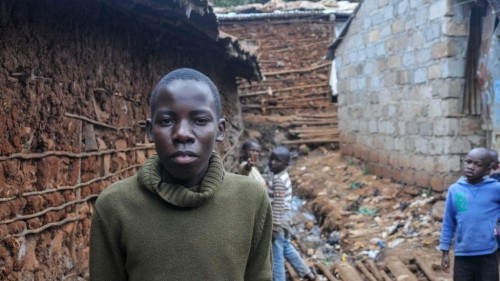 Visiting the Kibera slums in Kenya 