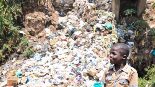 Visiting the Kibera slums in Kenya 