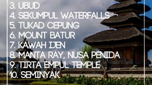 Must See Places In Bali: 32 Epic Things Not To Miss In Bali