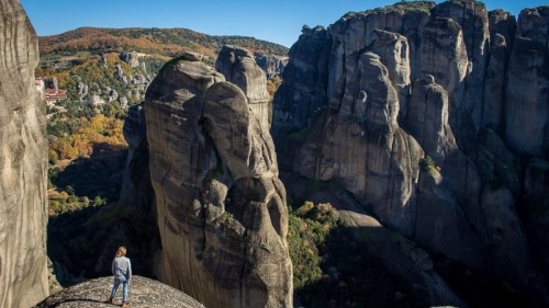 Meteora - an unusual place in Greece where monks love extreme sports! 