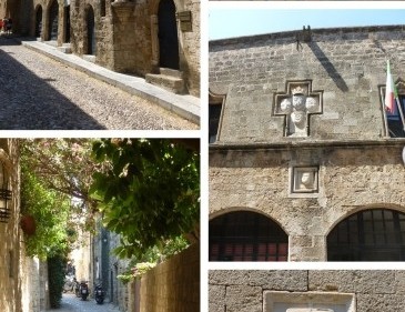 Getting lost in the cobbled streets of Rhodes
