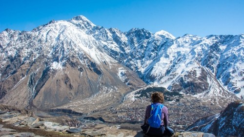 Backpacking in Kazbegi: mountains and valleys and chacha, oh my!