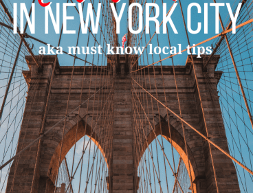 10 Things NOT to Do in New York City by a Native New Yorker