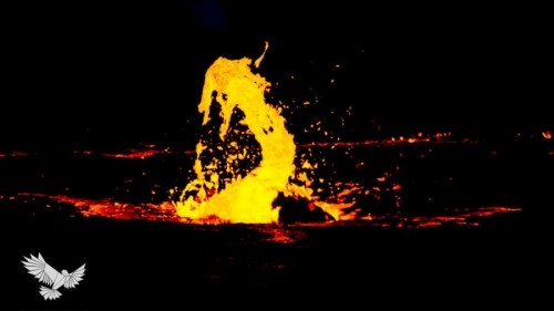 The Dancing Lava Fountains of Erta Ale •