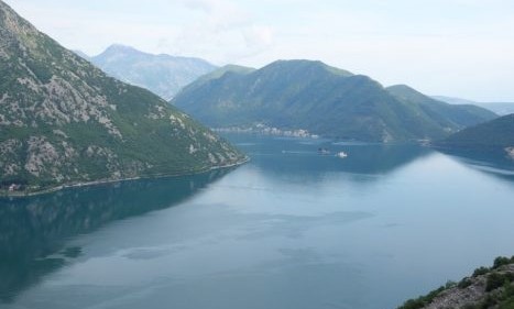 Perast: The beautiful village set in the fjord of the kotor bay, Montenegro