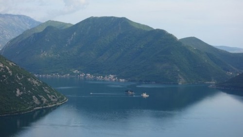 Perast: The beautiful village set in the fjord of the kotor bay, Montenegro