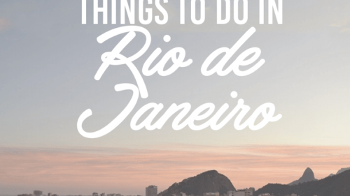 7 Awesome Things to do in Rio de Janeiro