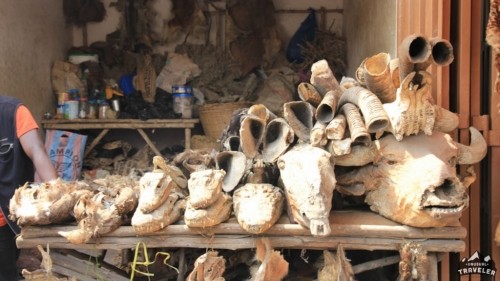 Voodoo market of Benin 