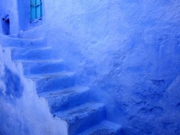 Enter a world of blue in Chefchaouen 